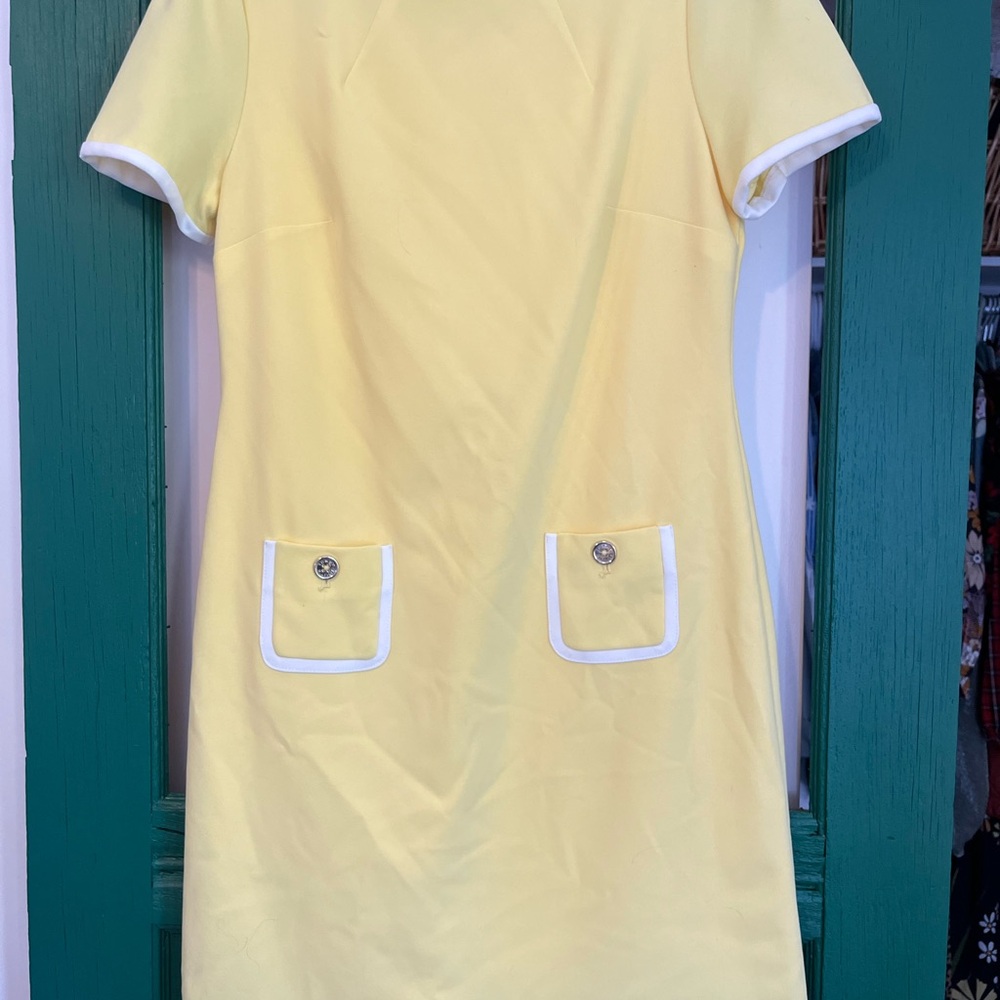 Tommy Hilfiger Cream Dress with White Trim